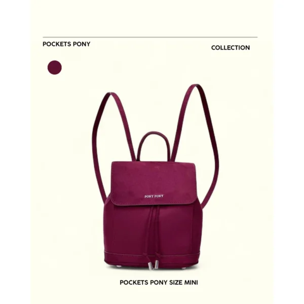 Ada Suede Backpack